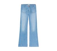 Jeans flare woman Wrangler Bleu 28x32