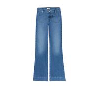 Jeans flare woman Wrangler Bleu 33x34