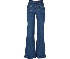 Jeans flared woman Urban Classics Vintage Bleu 26