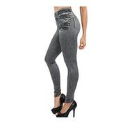 Jeans For Women Mom Jeans High Waist Jeans Woman High Elastic Plus Size Stretch Jeans Female Washed Denim Skinny Pencil Pants Skinny (Color : Gray, Size : XXL)