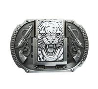 JEAN'S FRIEND Vintage Style Western Tiger Wildlife Belt Buckle also Stock in US