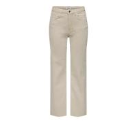 Jeans large high waist woman Only Juicy Rea Blanc 26x32