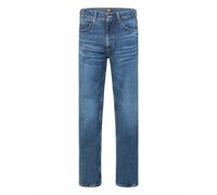 Lee Men's Legendary Slim Jeans, Dark Worn-in, 30W / 32L