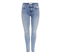 Jeans mid skinny woman Only Blush Rea694 Bleu Sx32
