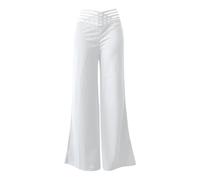 Jeans Pants Newhigh Waist Hollow Out Pant Women Spring Summer Solid Retro Boot Cut Korean Baggy Y2K Trousers Female Casual Outfit Clothes L White