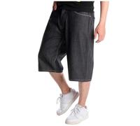 Jeans Shorts Men, Shorts Men Run, Distress Frayed Cut Off Slim Fit Denim Shorts Casual Straight Breathable Jean Short-Pant Multi-Pockets Outdoor Casual Walk Jeans Short