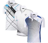 jeansian Boy's 3Pack Active Sport Short Sleeve Breathable Polo T-Shirt Tee Top LBS710_MixPackB_S
