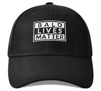 Jeasona Bald Lives Matter Hat Bald Gifts for Men Funny Gifts for Men Rude Christmas Funny Secret Santa Presents Stocking Fillers for Him Novelty Joke Presents Fun Silly Xmas