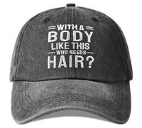 Jeasona Baseball Cap Men Cotton One Size Funny Letter Print | Classic Casual Everyday Wear Comfortable Cotton Printed Design