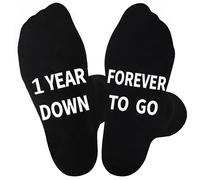 Jeasona First Year Socks 1st Wedding Anniversary Paper Gifts for Him