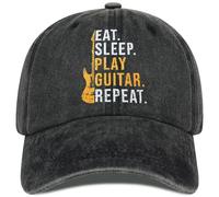 Jeasona Guitar Cap Guitar Electric Gifts for Men Unusual Accessories Gifts for Guitarists Men Funny Bass Gifts for Dad Boys Him Teacher