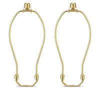 JEATHA 2pcs Lamp Shade Holder Light Bulb Clip Adapter Lampshade Levellers for Replacement Lighting Accessories 2pcs Gold One Size