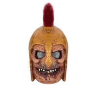 JEATHA Medieval Knight Greek Spartan Helmet King Leonidas Helmets For Halloween Warrior Masquerade Gold One Size