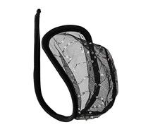 JEATHA Men's See Through Mini C String Lingerie Bulge Pouch Thong T- Back Briefs Underwear