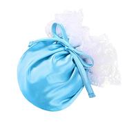 JEATHA Men's Silky Satin Lace C-String Underwear Panties Sissy Pee Wee Chastity Cover Mini Briefs Underpants