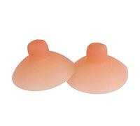 JEATHA Self-Suction Reusable Adhesive Silicone Nipples for Breast Form Crossdresser Cosplay Costumes Party Flesh Pink M