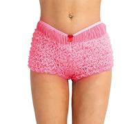 JEATHA Women's Frilly Knickers Ruffle Layered Panty Underpants Hipster Briefs High Cut Bottoms Underwear