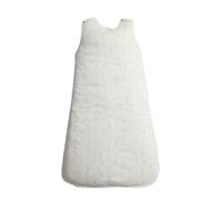 JEB TIFL Baby Sleeping Bag with Zip Closure - Easy Nappy Changes, Super Soft Cotton Sleeping Bags - Warm Sleep Sack for Newborns, Infants, and Toddlers (Ivory Cream ABC)