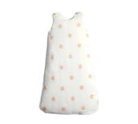 JEB TIFL Baby Sleeping Bag with Zip Closure - Easy Nappy Changes, Super Soft Cotton Sleeping Bags - Warm Sleep Sack for Newborns, Infants, and Toddlers (Peach Sun)