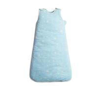 JEB TIFL Baby Sleeping Bag with Zip Closure - Easy Nappy Changes, Super Soft Cotton Sleeping Bags - Warm Sleep Sack for Newborns, Infants, and Toddlers (Light Blue Stars)