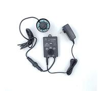 Jebao SLW Wave Maker Flow Pump with Controller for Marine Reef Aquarium (SLW-10, 1065 GPH) Black