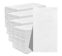 Jebblas 2 Ply Paper Hand Towel, White Napkins, Disposable Cloth Like Paper, Super Soft & Highly Absorbent Linen Feel Napkins, Perfect for Bathroom, Parties, Weddings, Dinners,200 Pack, 40x40cm