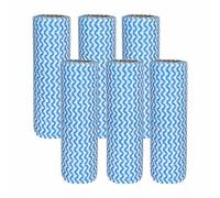 Jebblas Disposable Dish Cloth Roll, J Cloths, Reusable Cleaning Cloth 120 Count Disposable Heavy Duty Dish Towels Reusable j Cloths on a roll