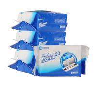 JEBBLAS Dry Sweeping Cloths,Dry Floor Wipes,Disposable Cloths,Clean and Away Dry Dusting Mop Cloths,Electrostatic Cloths for Flat Swivel Mop 30cm x 22cm,Pack of 120