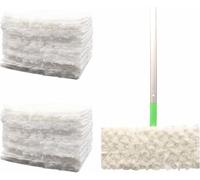 JEBBLAS Pet Dry Sweeping Cloth Refills Heavy Duty Mop Pads Multi Surface Refills for Floor Mopping and Cleaning,Disposable Sweeping Cloth for Flash speedmop, Swiffer Standard Sweeper, Pack of 40 Pcs