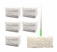 Jebblas Pet Dry Sweeping Cloth Refills Heavy Duty Mop Pads Multi Surface Refills for Floor Mopping and Cleaning,Disposable Sweeping Cloth for Flash speedmop, Swiffer Standard Sweeper, Pack of 60 Pcs