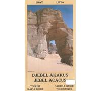 Jebel Acacus Libya Tourist Map and Guide