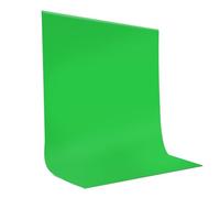 JEBUTU Green Screen, 1.5x2m Chromakey Greenscreen Backdrop, Portable Collapsible Photo Backdrop Washable Polyester Green Background for Photography Studio, Product Portrait, Zoom (5x6.5ft)