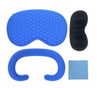 jebyltd 4pcs/set Silicone MR Headwear Protections Sleeve Case Shockproof Face Pad Eye Cover For MR Headwear Easy Installation