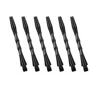 jebyltd 6 Pieces High Strength Aluminum Darts Shafts Standard Size Darts Stems For Home Entertainment Or Club Competitions High Strength Aluminum Stems
