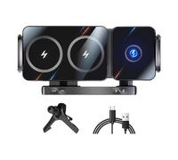 jebyltd Intelligent Auto Sensing Car Phone Mount Charging With Auto Locking For Smartphones Stable Installation Foldable Car Mount