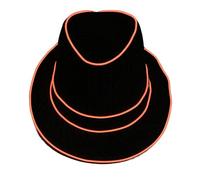 jebyltd LED Flashing Top Caps For Men Popular Glowing Club Hat Adult Stage Performances Theme Party Gentlement Headwear Novelty Hat