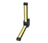 jebyltd Portable Gym Lamp LED Flashlight With Hanging Hook Inspection Lamp Bright Folding Work Light Rechargeable Work Light Inspection