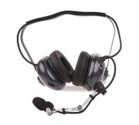 jebyltd Profession 2 Pin Two Way Radio Earpiece Clear Sound Transmission Noise Canceling Head Headset 3.5mm Input