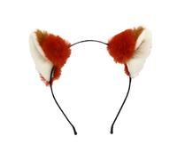 jebyltd Realistic Animal Ear Headband Anime Theme Party Hairhoop Masquerades Costume Headpiece Live Show Hairhoop Cosplay Props Animal Ear Headband