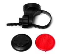 jebyltd Secure Reflective Light Shape Holder Concealed Shell Seating Tube Protect Case For Scooter Antitheft Bike Mount Scooter