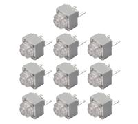 jebyltd Square Microswitches Button Replace Square Mute Microswitch 10PCS