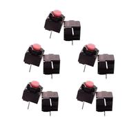 jebyltd Square Microswitches Button Replace Square Mute Microswitch 10PCS