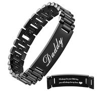 Jecanori Magnetic Bracelets for Men, Stainless Steel Magnetic Bracelet with Neodymium Magnets