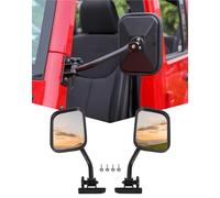 JeCar Door Off Mirrors Rear View Quick Release Mirrors for 1997-2018 Jeep Wrangler TJ JK JKU