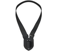 Jecery Single Strap Parade Flag Carrier Parade Harness Color Guard Flag Pole Holder Nylon Sling Carrying Belt for Parades(Black)