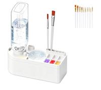 JEChrochen Brush Cleaner Paint Water Brush Rinser Running Water Circulation