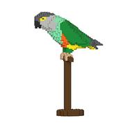 JECKA Animal Building Blocks for Kidults Senegal Parrot 01S