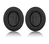 JECOBB Replacement Ear Pads Cushion Cover with Protein Leather & Memory Foam for Razer Nari, Ultimate, Essential, Kraken Kitty, Kraken Tournament Edition Headset ONLY - Oval (Black)