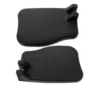 JECOMPRIS 1 Pair Heavy Duty Wheelchair Footrest Pedal Replacement with Sturdy Pp Material and Safety Features, Universal Wheelchair Foot Plate Suitable for Daily Mobility Support