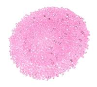 JECOMPRIS 10000pcs 4.5mm Light Pink Acrylic Flatback Rhinestones Vase Fillers Tiny Pointback Gems for DIY Crafts, Party Decorations, Table Scatter Confetti